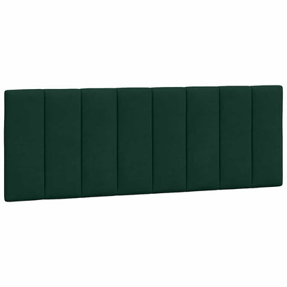 Cuscino Testiera Hanko Verde Scuro 120 cm in Velluto