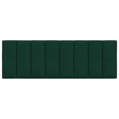 Cuscino Testiera Hanko Verde Scuro 120 cm in Velluto