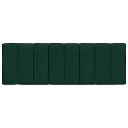 Cuscino Testiera Hanko Verde Scuro 140 cm in Velluto