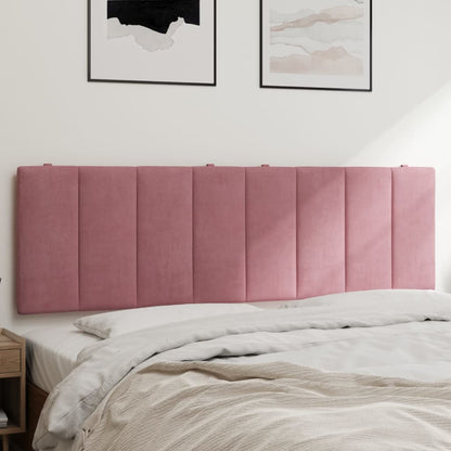 Cuscino Testiera Hanko Rosa 160 cm in Velluto