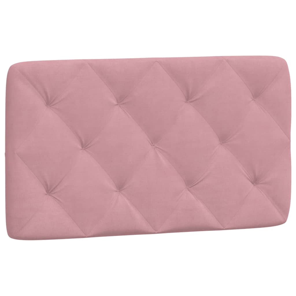 Cuscino Testiera Rosa 80 cm in Velluto