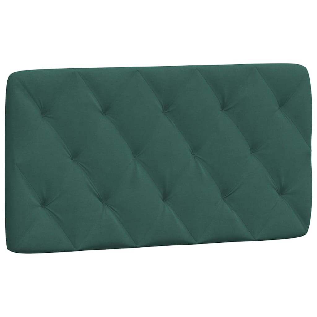 Cuscino Testiera Verde Scuro 100 cm in Velluto