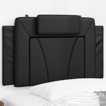 Cuscino Testiera Viana Nero 80 cm in Similpelle