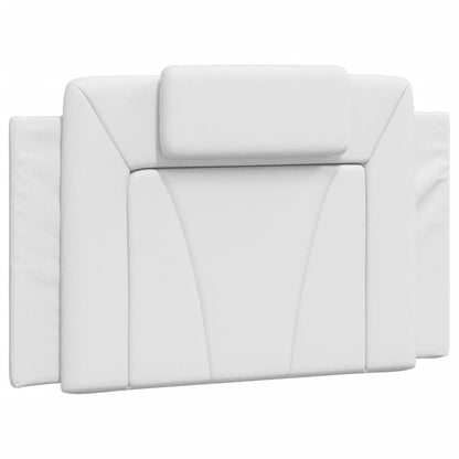Cuscino Testiera Viana Bianco 80 cm in Similpelle