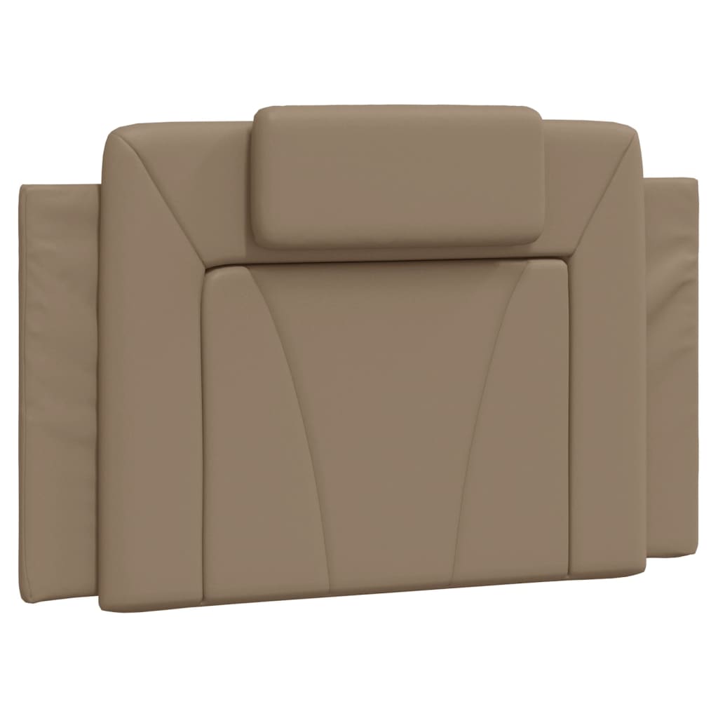 Cuscino Testiera Viana Cappuccino 80 cm in Similpelle