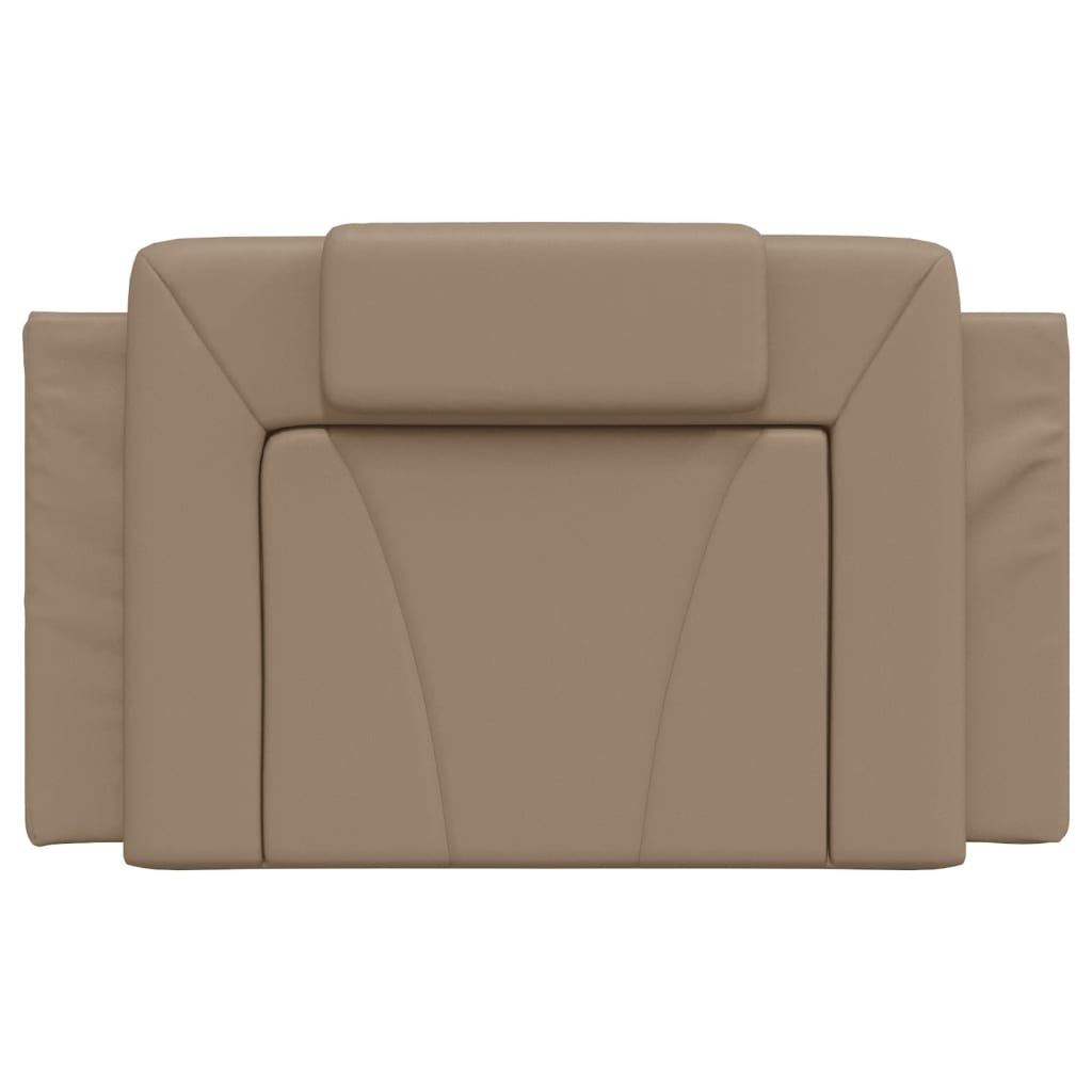 Cuscino Testiera Viana Cappuccino 80 cm in Similpelle