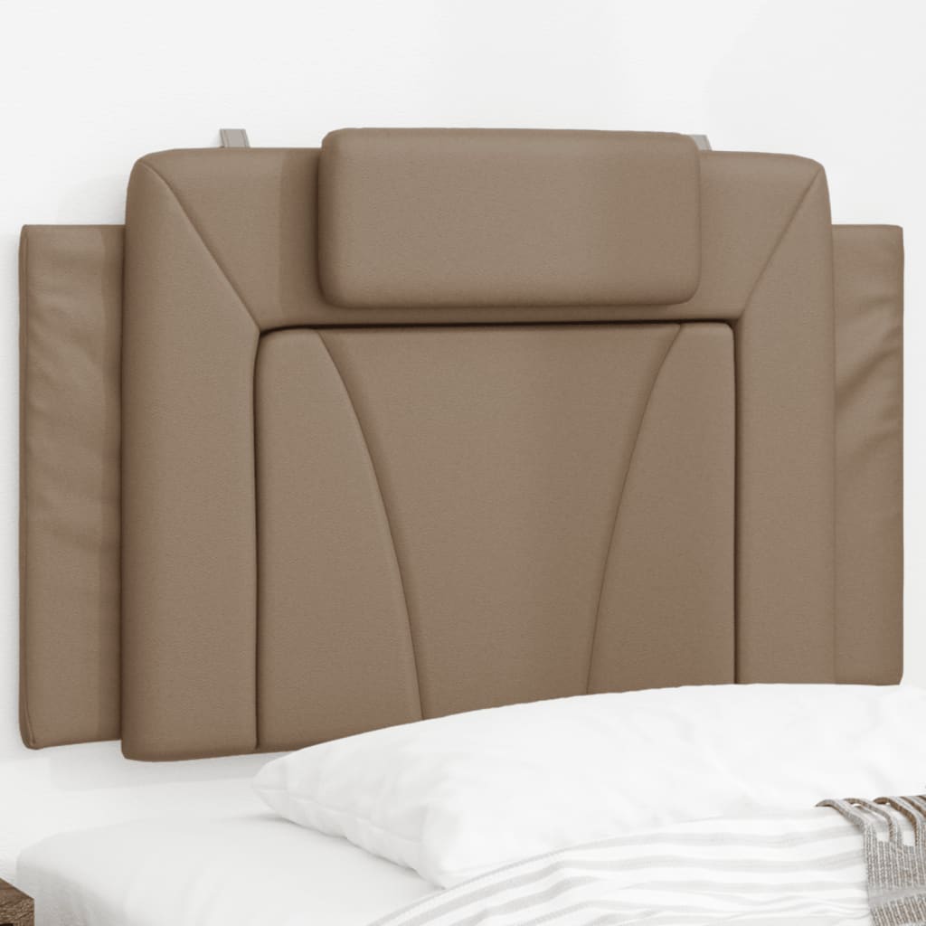 Cuscino Testiera Viana Cappuccino 80 cm in Similpelle