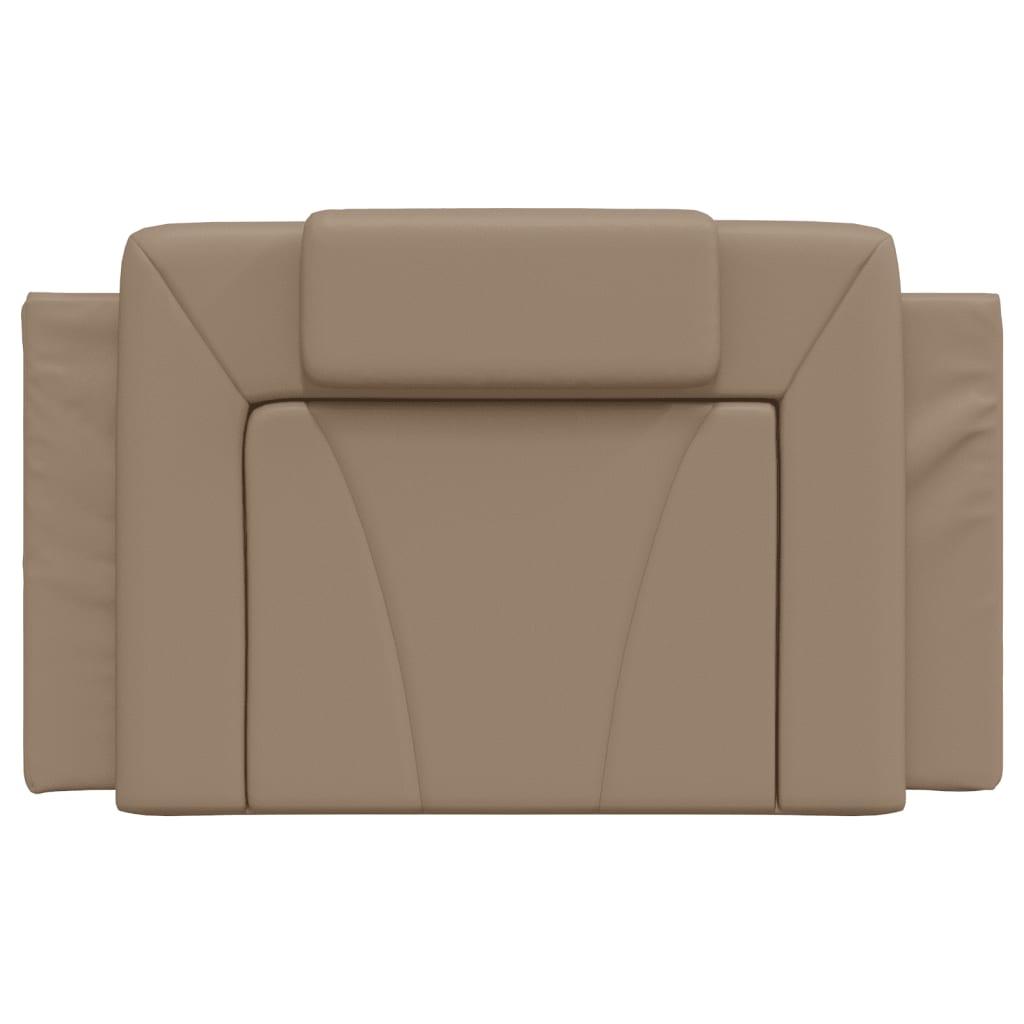 Cuscino Testiera Viana Cappuccino 90 cm in Similpelle