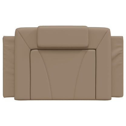 Cuscino Testiera Viana Cappuccino 90 cm in Similpelle