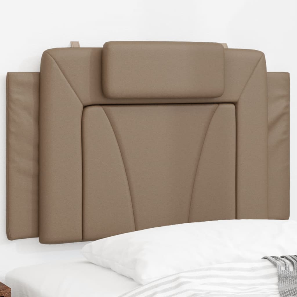 Cuscino Testiera Viana Cappuccino 90 cm in Similpelle