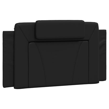 Cuscino Testiera Viana Nero 100 cm in Similpelle