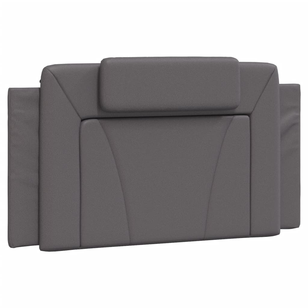 Cuscino Testiera Viana Grigio 100 cm in Similpelle