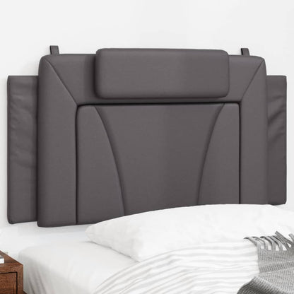 Cuscino Testiera Viana Grigio 100 cm in Similpelle