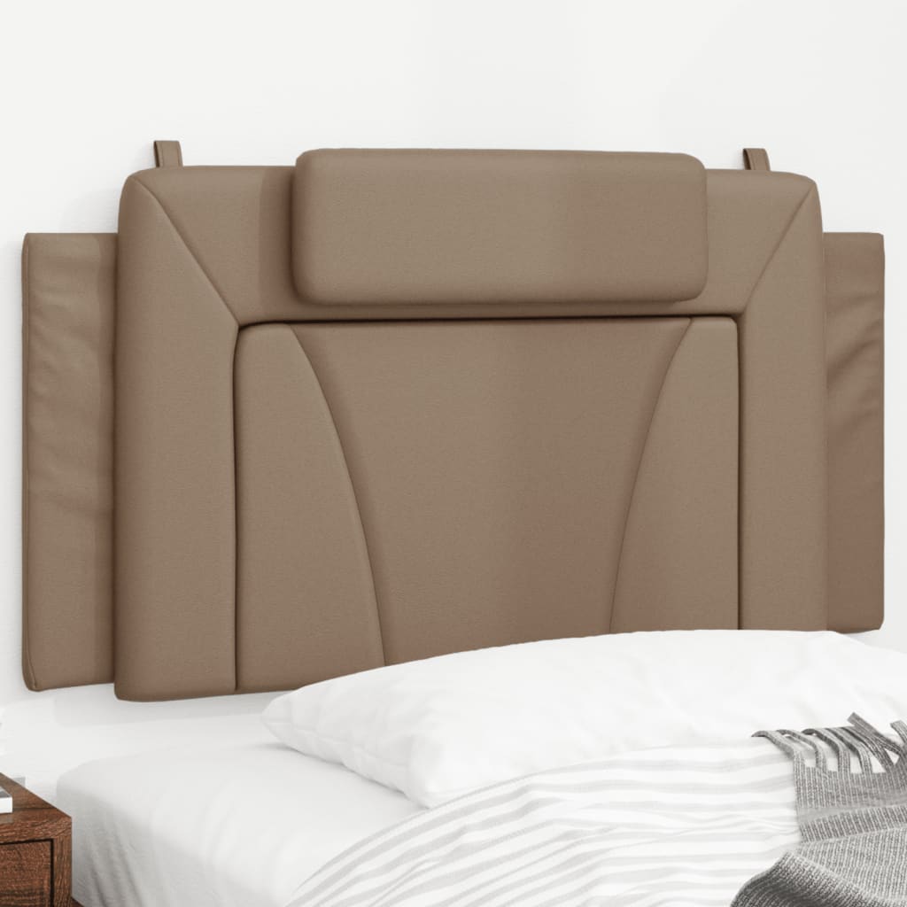 Cuscino Testiera Viana Cappuccino 100 cm in Similpelle