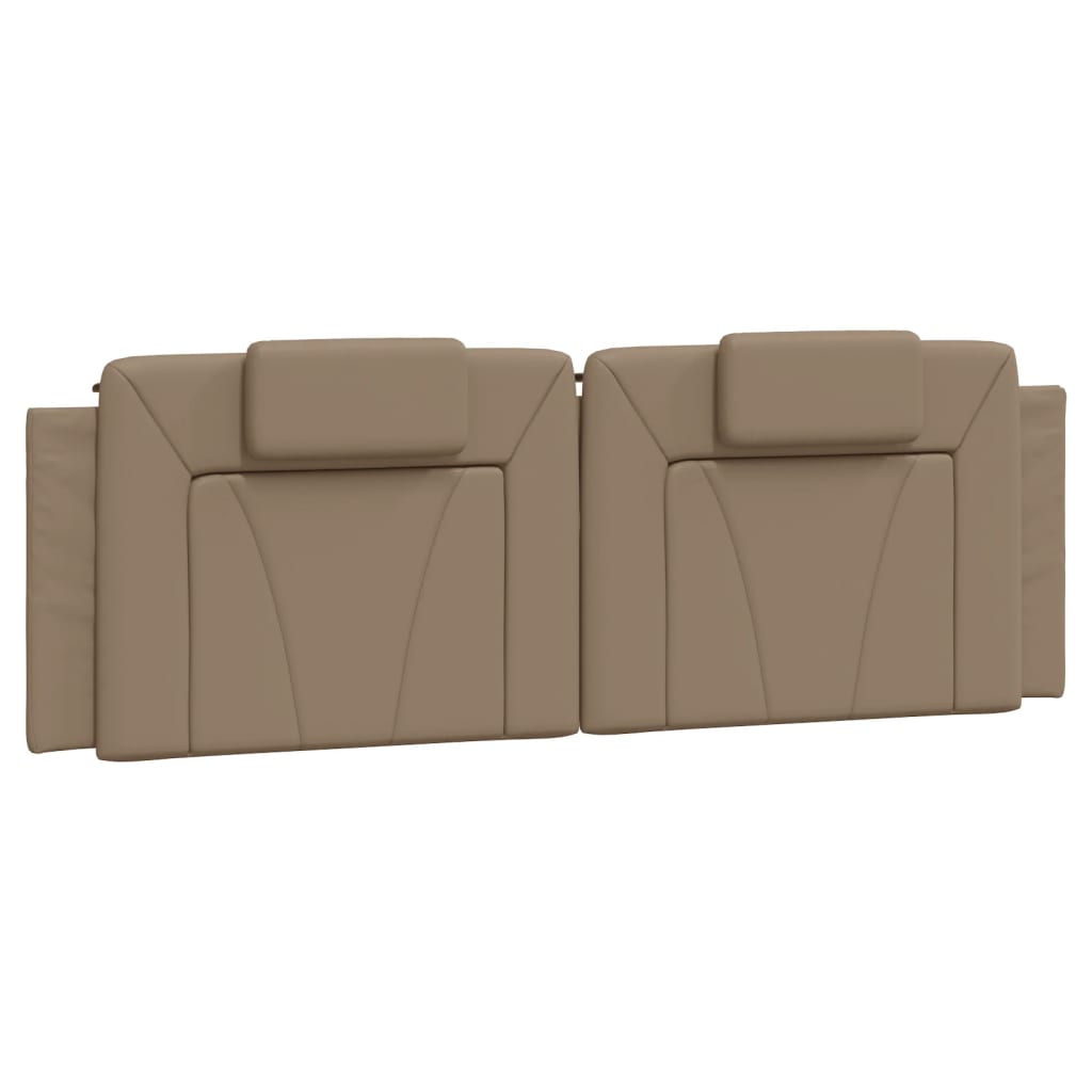 Cuscino Testiera Viana Cappuccino 160 cm in Similpelle