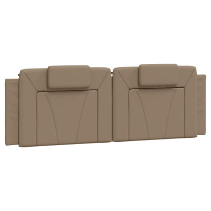 Cuscino Testiera Viana Cappuccino 160 cm in Similpelle