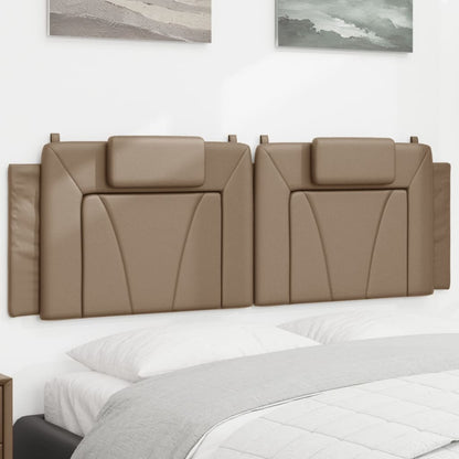 Cuscino Testiera Viana Cappuccino 160 cm in Similpelle