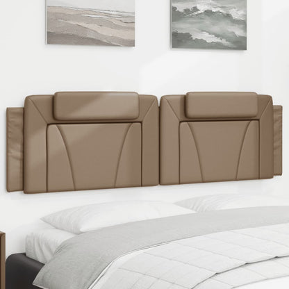 Cuscino Testiera Viana Cappuccino 180 cm in Similpelle