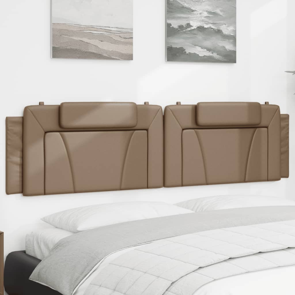 Cuscino Testiera Viana Cappuccino 200 cm in Similpelle