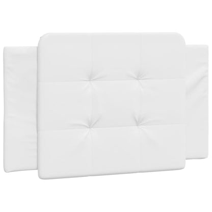 Cuscino Testiera Bianco 80 cm in Similpelle