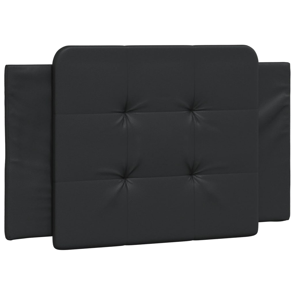 Cuscino Testiera Nero 90 cm in Similpelle