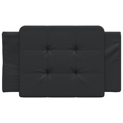 Cuscino Testiera Nero 90 cm in Similpelle