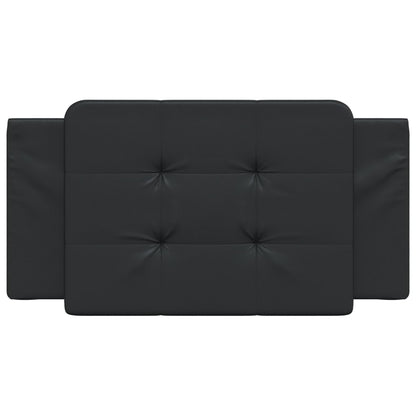 Cuscino Testiera Nero 100 cm in Similpelle