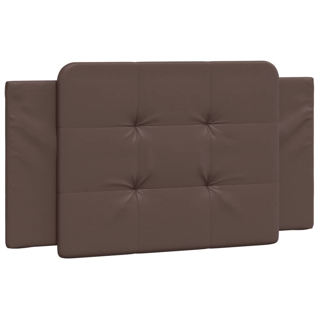 Cuscino Testiera Marrone 100 cm in Similpelle