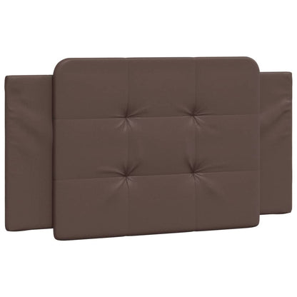 Cuscino Testiera Marrone 100 cm in Similpelle