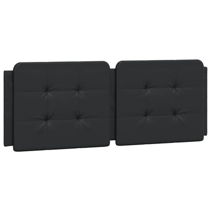 Cuscino Testiera Nero 120 cm in Similpelle