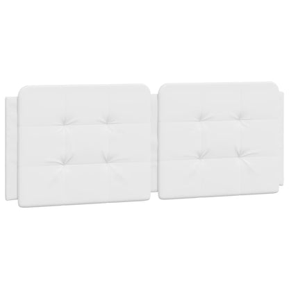 Cuscino Testiera Bianco 120 cm in Similpelle