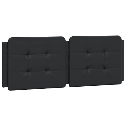 Cuscino Testiera Nero 140 cm in Similpelle