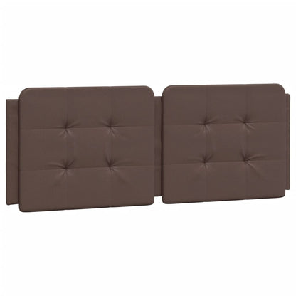 Cuscino Testiera Marrone 140 cm in Similpelle