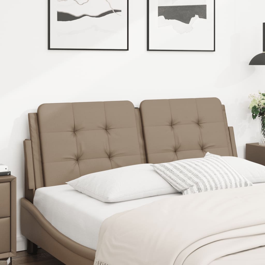 Cuscino Testiera Cappuccino 140 cm in Similpelle