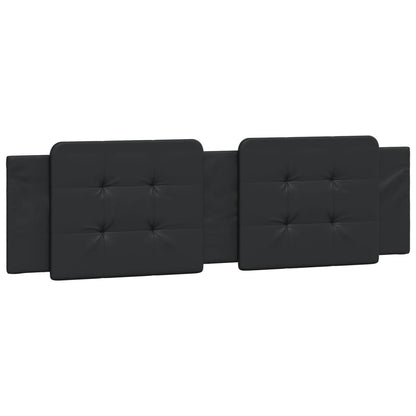 Cuscino Testiera Nero 180 cm in Similpelle
