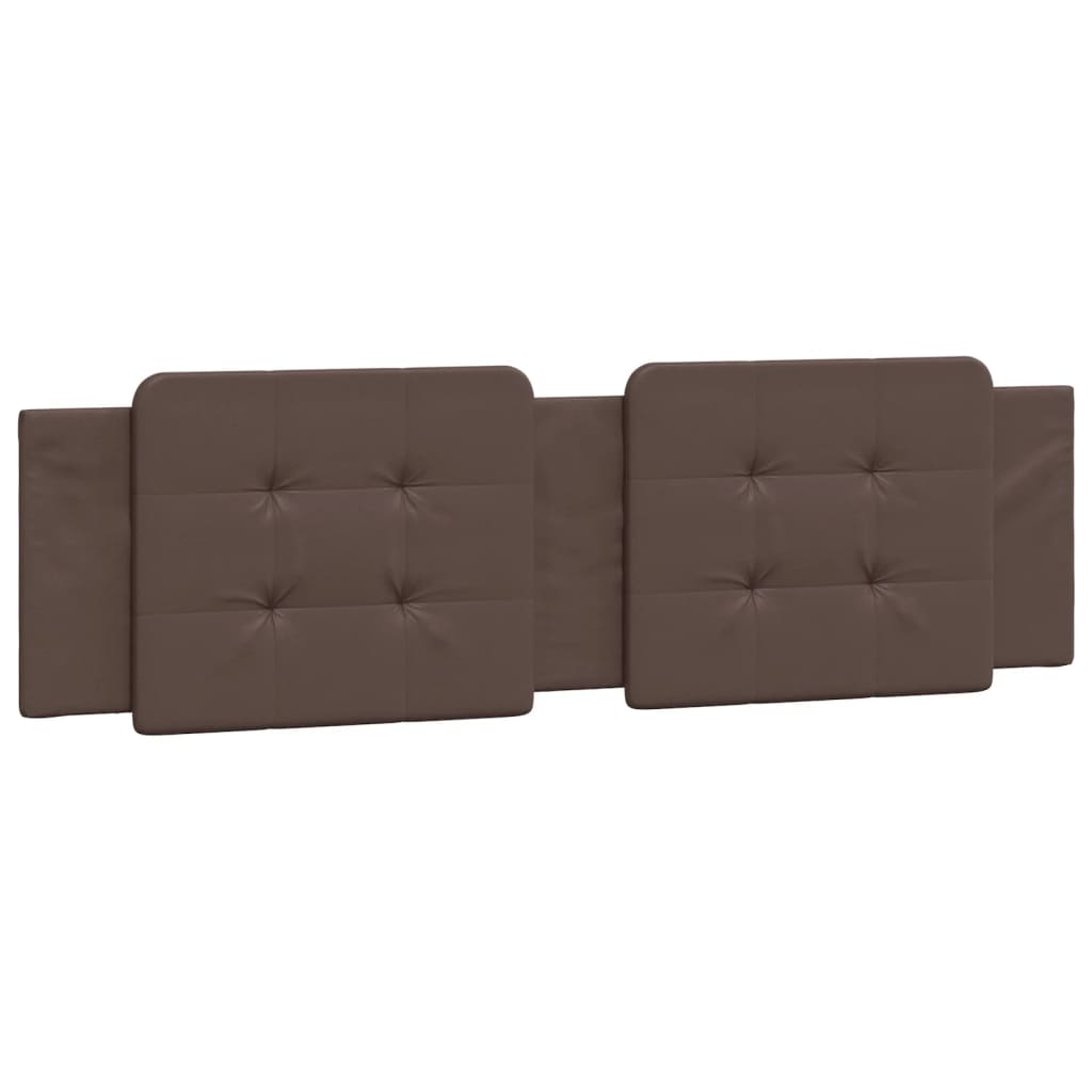 Cuscino Testiera Marrone 180 cm in Similpelle