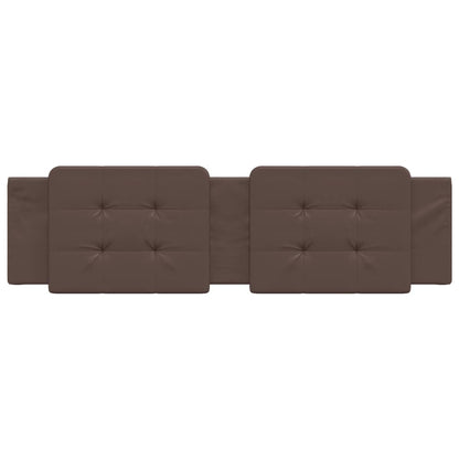 Cuscino Testiera Marrone 180 cm in Similpelle