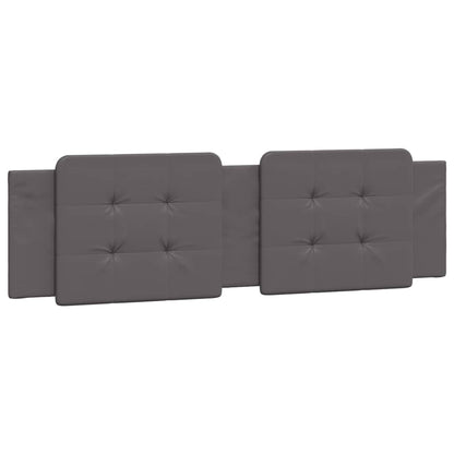 Cuscino Testiera Grigio 180 cm in Similpelle