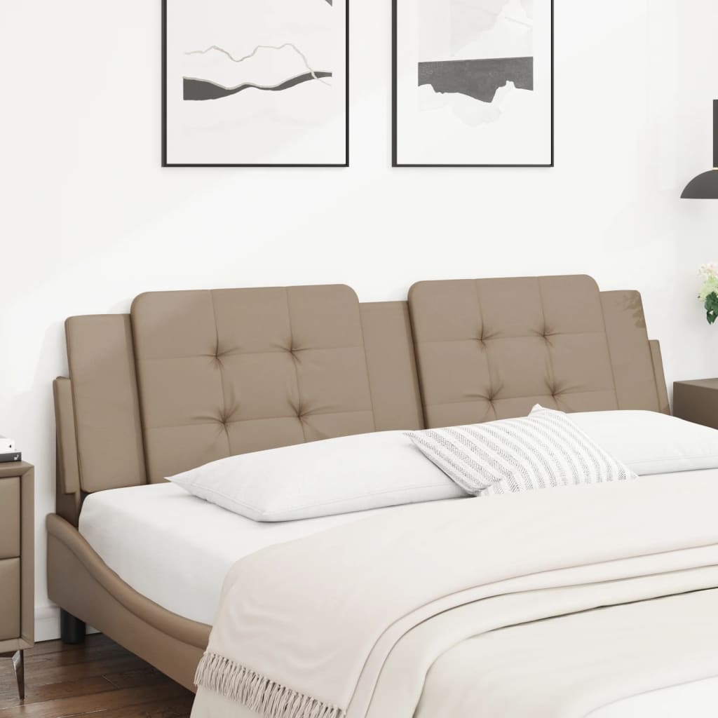 Cuscino Testiera Cappuccino 180 cm in Similpelle