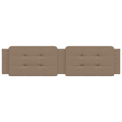 Cuscino Testiera Cappuccino 200 cm in Similpelle