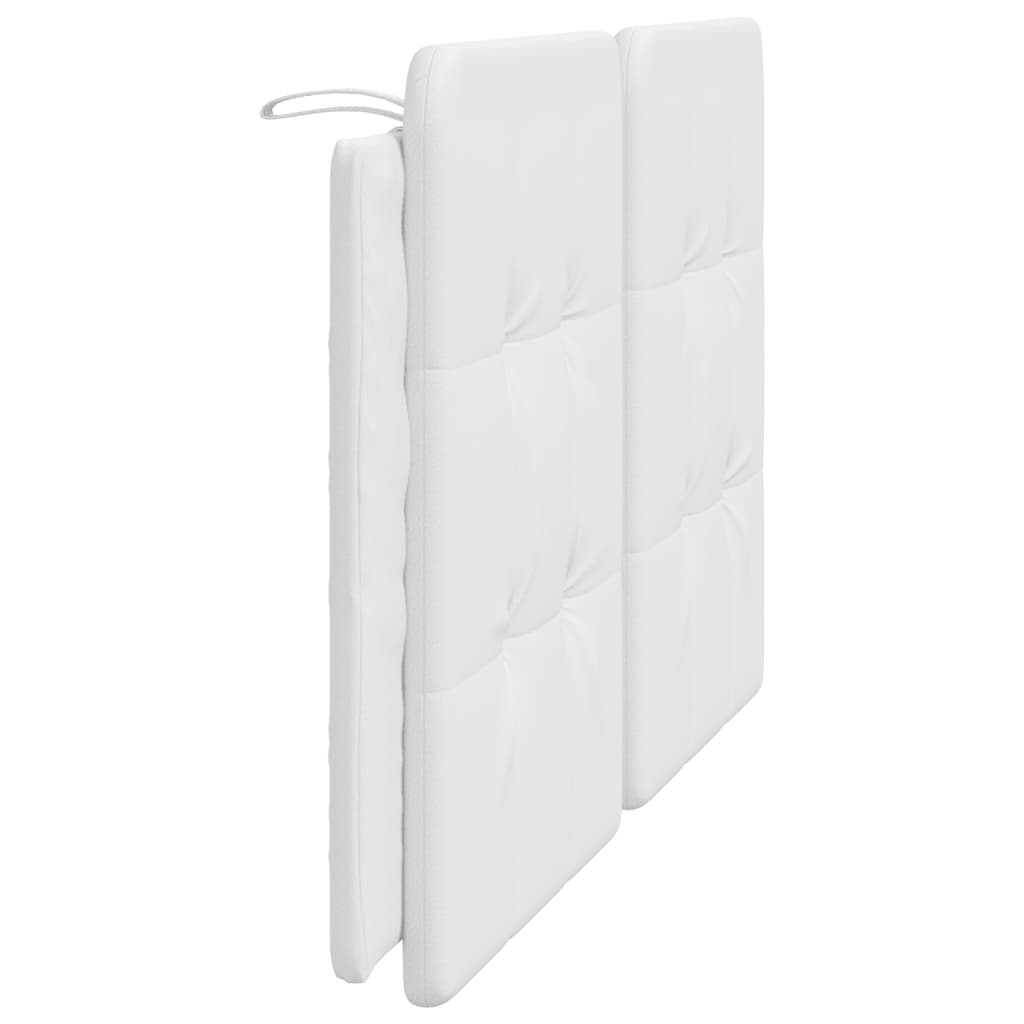 Cuscino Testiera Zadar Bianco 152 cm in Similpelle