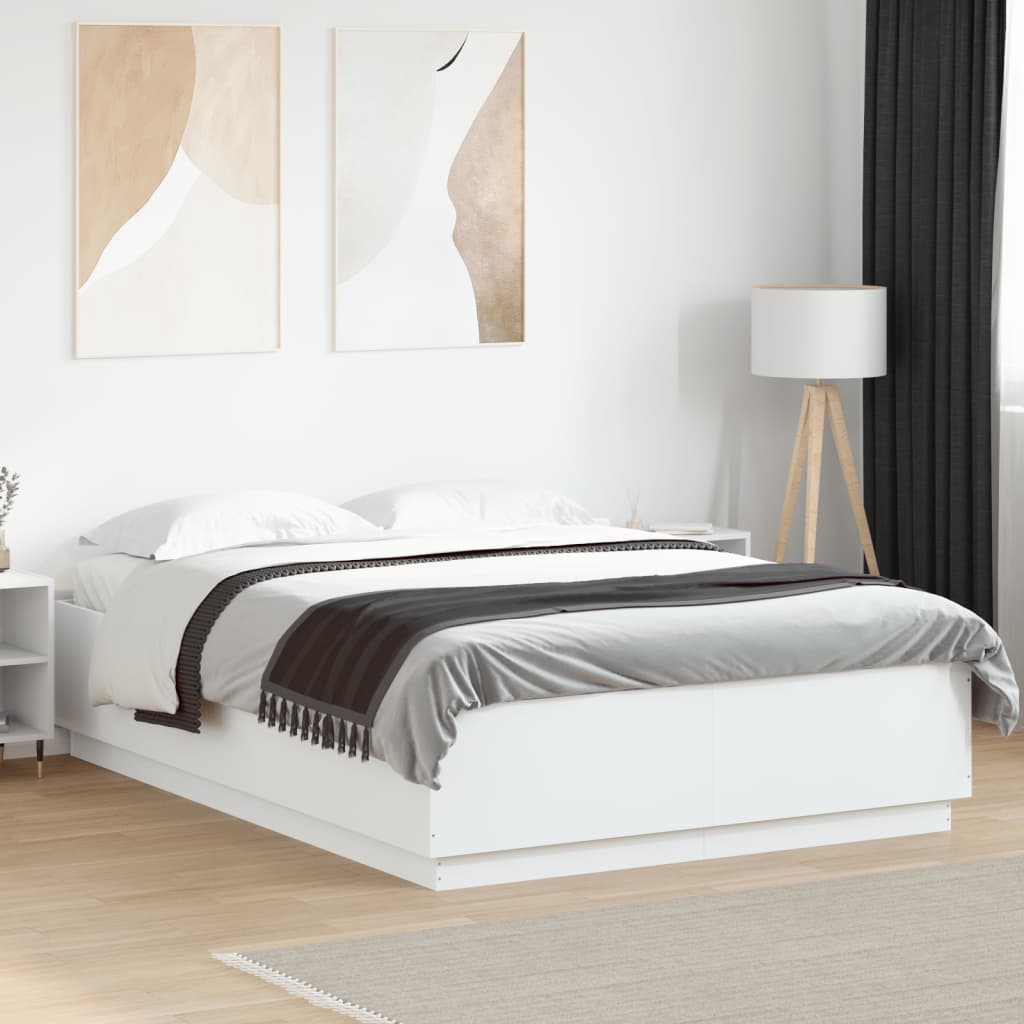 Giroletto Bianco 160x200 cm in Legno Multistrato