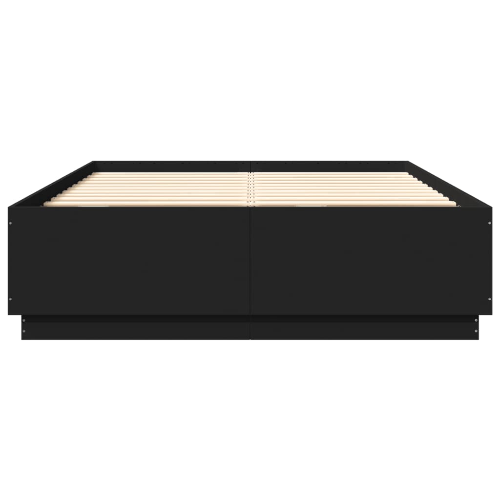 Giroletto Nero 140x200 cm in Legno Multistrato