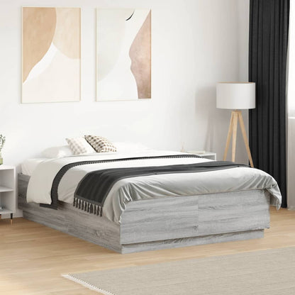 Giroletto Grigio Sonoma 140x190 cm in Legno Multistrato