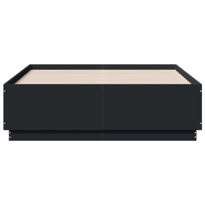 Giroletto Nero 135x190 cm in Legno Multistrato