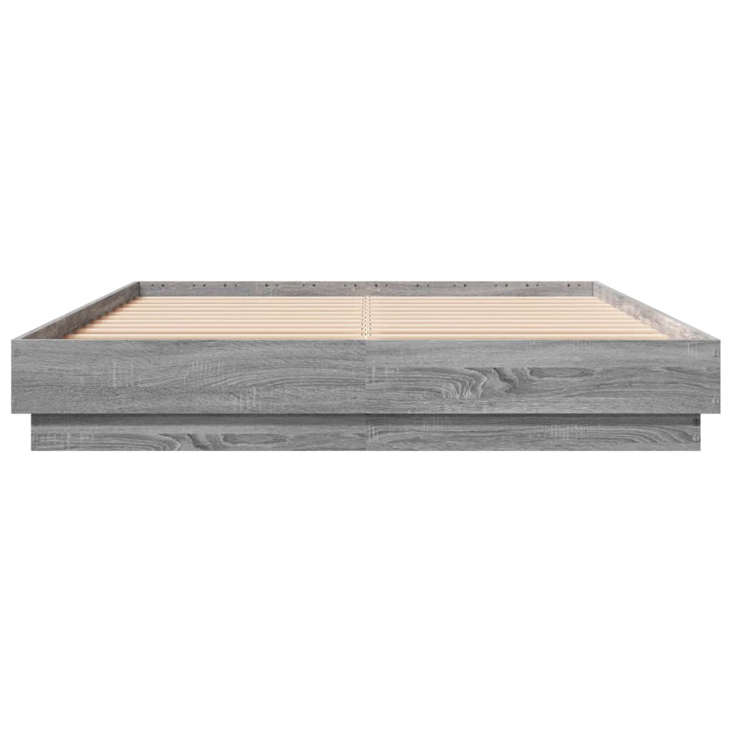 Giroletto Grigio Sonoma 160x200 cm in Legno Multistrato