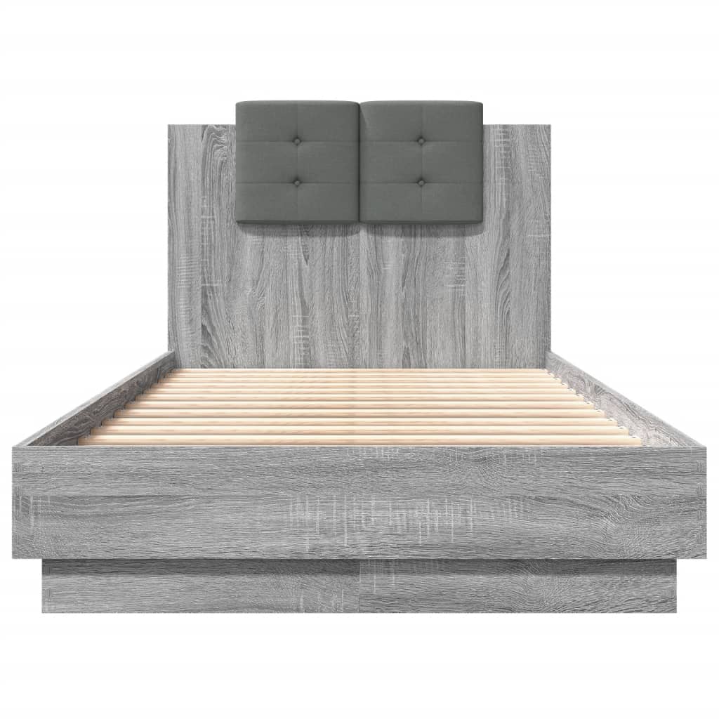 Giroletto senza Materasso Rovere Sonoma 90x190 cm