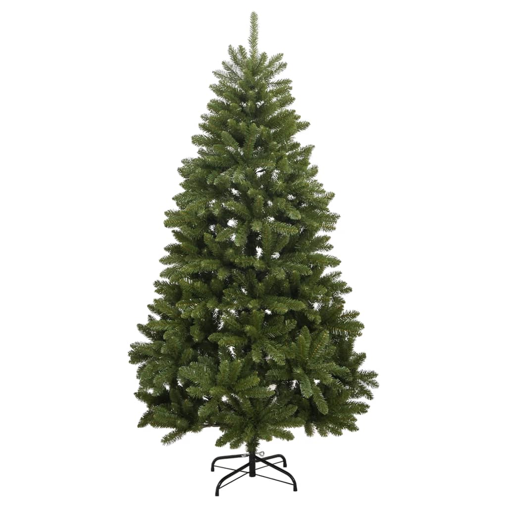 Albero di Natale Artificiale Incernierato con 300 LED 180 cm