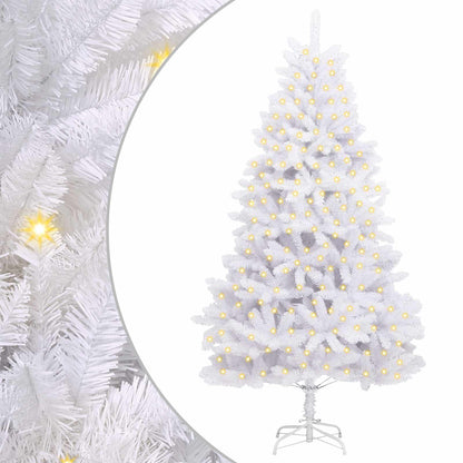 Albero di Natale artificiale Bianco 210 cm PVC e Metallo
