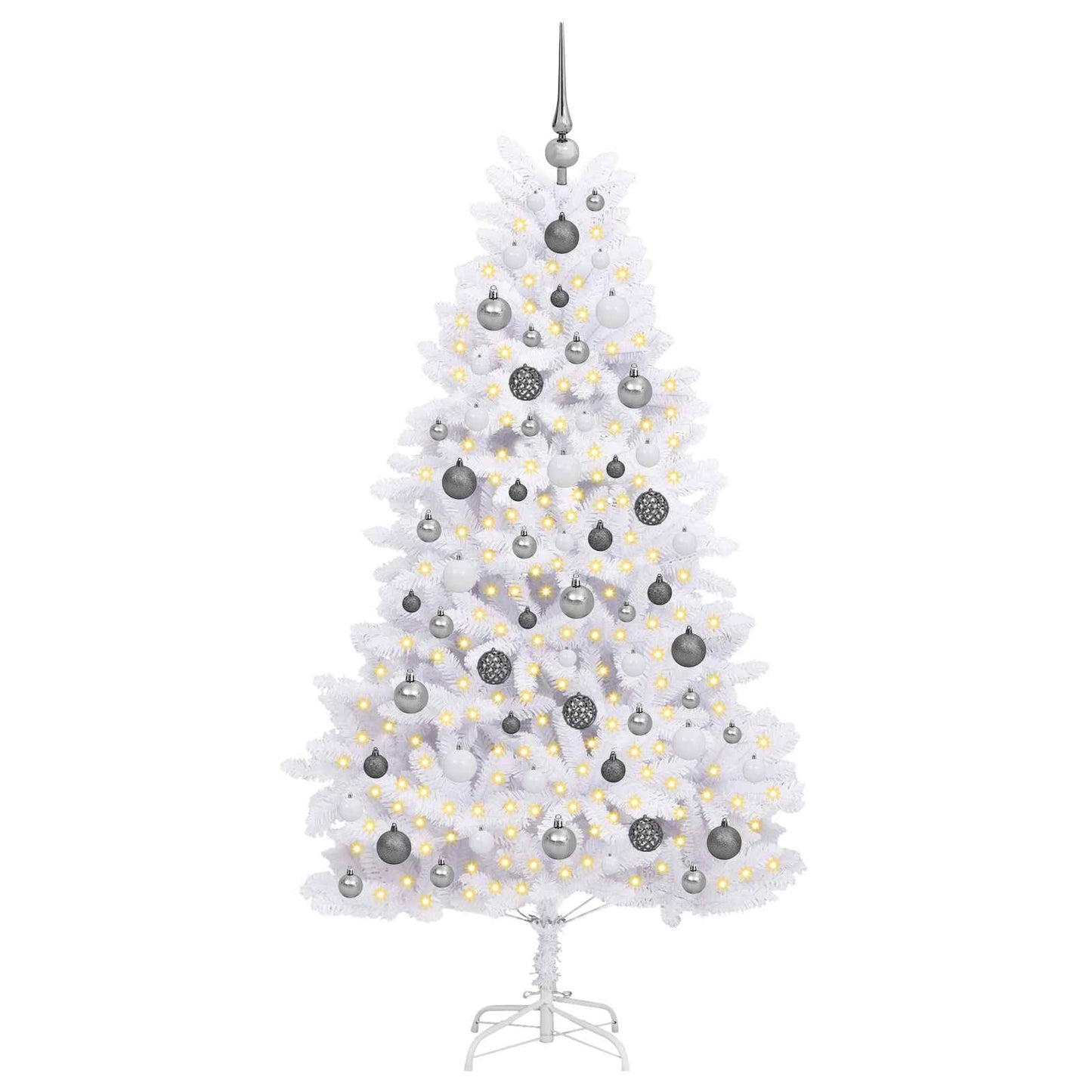 Albero di Natale artificiale Bianco 90 x 90 x 180 cm